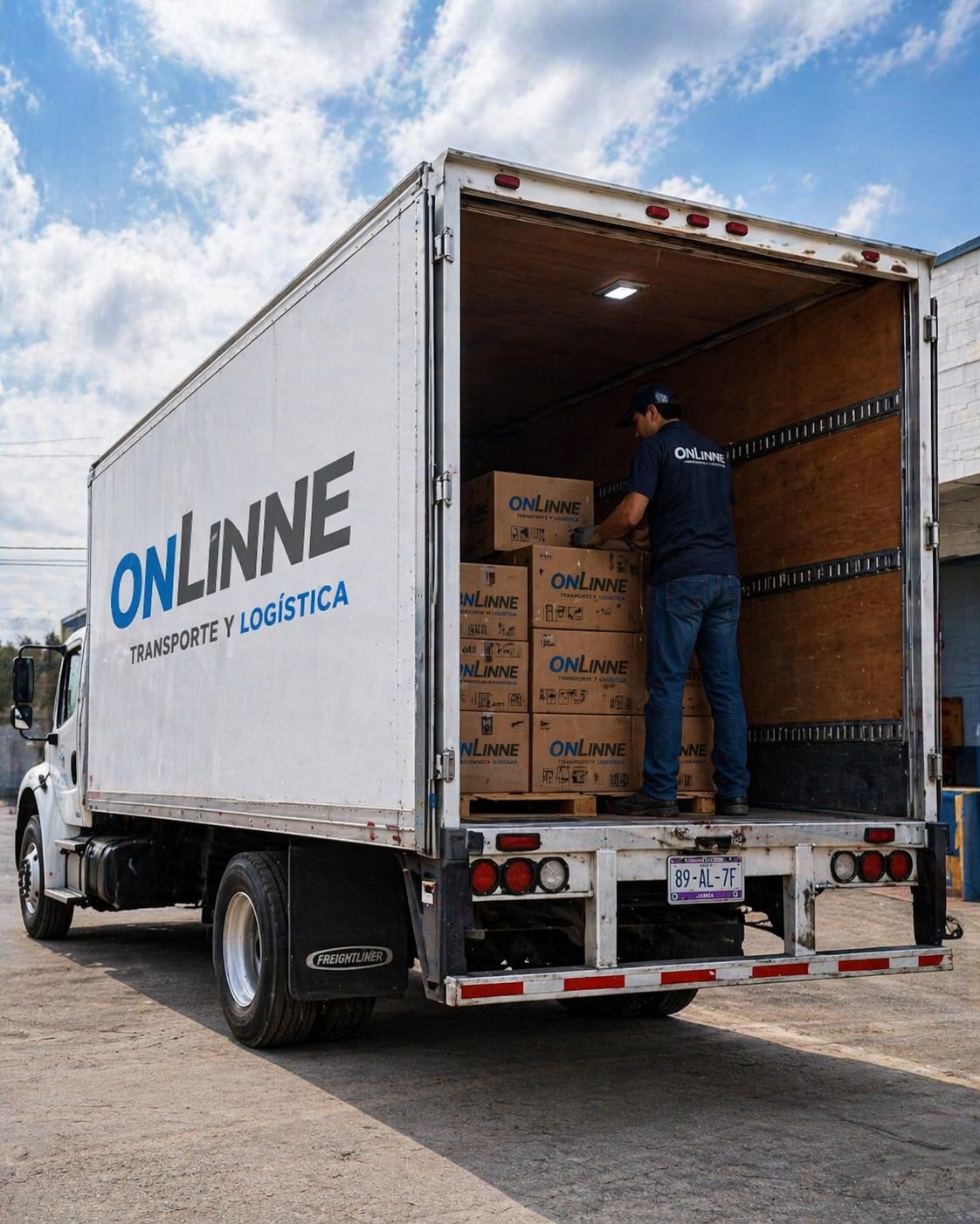 Camión de Transportes Onlinne