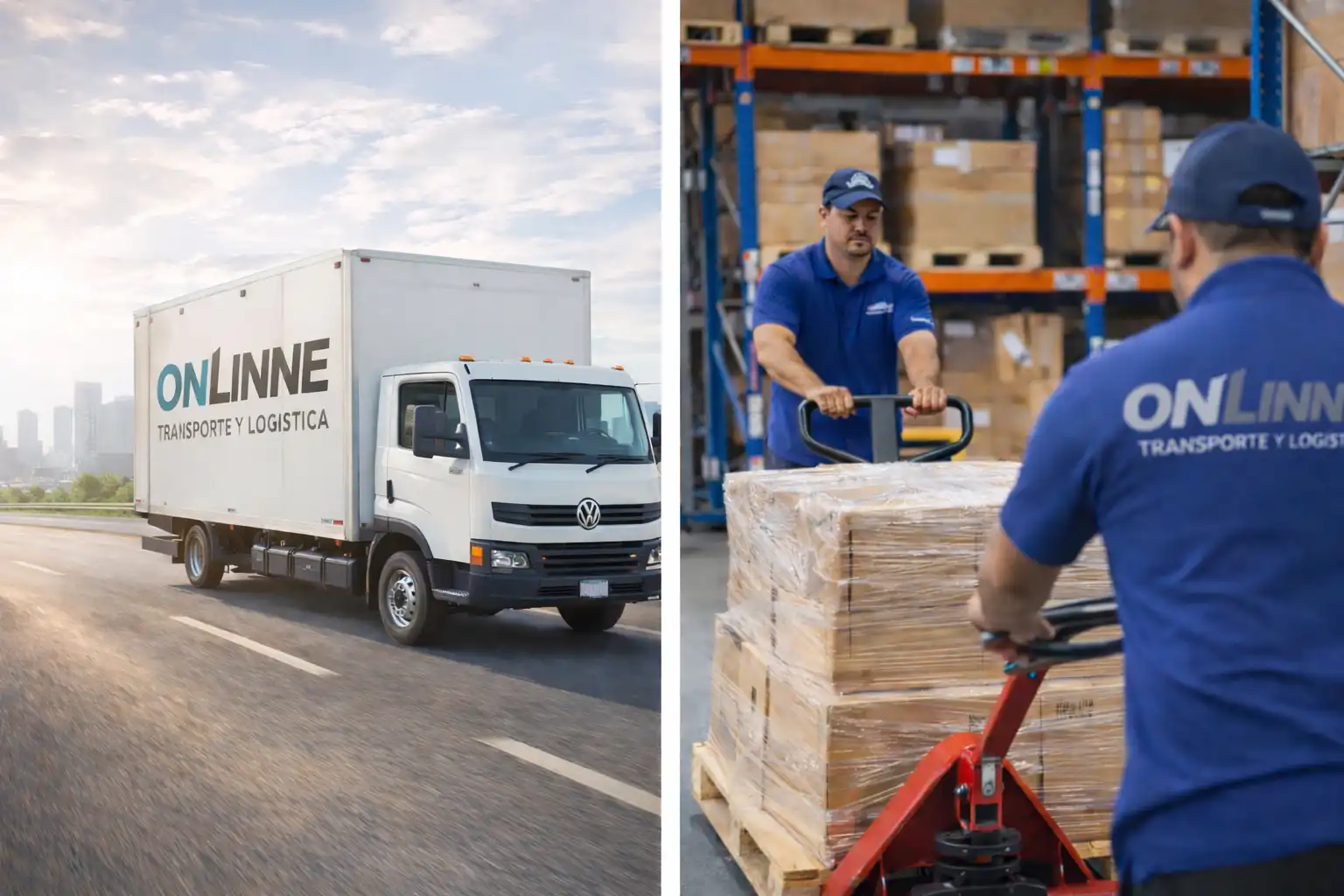 Camión tipo caja seca